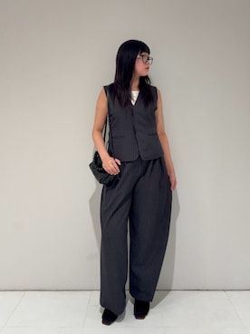 「NUEF （ヌエフ）のアイテム」を使った、明美花✩︎⡱さん（レディース・163cm）の夏コーディネート