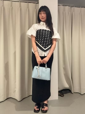 明美花✩︎⡱さん(レディース・163cm)の夏コーディネート