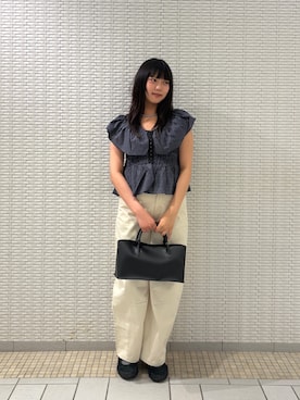 明美花✩︎⡱さん（レディース・163cm）の夏コーディネート