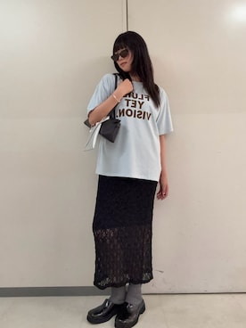 明美花✩︎⡱さん（レディース・163cm）の春コーディネート