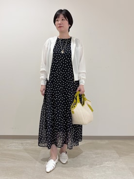 「grove（グローブ）のアイテム」を使った、マリコさん（レディース・159cm）の春コーディネート