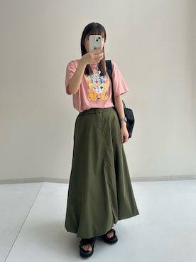 「nissen（ニッセン）のアイテム」を使った、ﾁｮさん（レディース・156cm）の春コーディネート