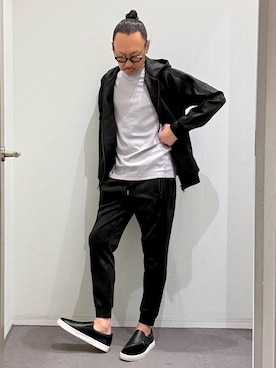 「5351 POUR LES HOMMES（ゴーサンゴーイチプールオム）のアイテム（シューズ）」を使った、@oki   -5351 style-さん（メンズ・178cm）の春コーディネート