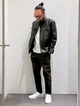 「M65」｜@oki   -5351 style-さん（メンズ・178cm）の春コーディネート
