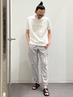 「5351 POUR LES HOMMES（ゴーサンゴーイチプールオム）のアイテム（パンツ）」を使った、@oki   -5351 style-さん（メンズ・178cm）の春コーディネート