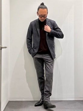 「5351 POUR LES HOMMES（ゴーサンゴーイチプールオム）のアイテム」を使った、@oki   -5351 style-さん（メンズ・178cm）の秋コーディネート