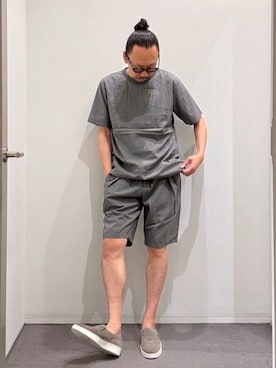 「5351 POUR LES HOMMES（ゴーサンゴーイチプールオム）のアイテム（トップス）」を使った、@oki   -5351 style-さん（メンズ・178cm）の夏コーディネート