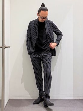 「5351 POUR LES HOMMES（ゴーサンゴーイチプールオム）のアイテム」を使った、@oki   -5351 style-さん（メンズ・178cm）の秋コーディネート