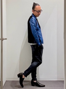 「Vネック」｜@oki   -5351 style-さん（メンズ・178cm）の春コーディネート