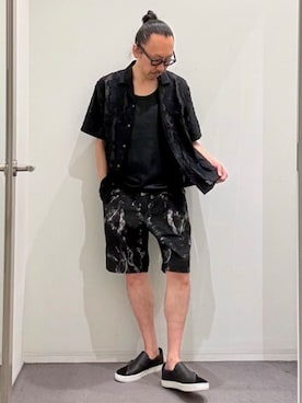 「5351 POUR LES HOMMES（ゴーサンゴーイチプールオム）のアイテム」を使った、@oki   -5351 style-さん（メンズ・178cm）の夏コーディネート