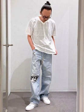 「5351 POUR LES HOMMES（ゴーサンゴーイチプールオム）のアイテム」を使った、@oki   -5351 style-さん（メンズ・178cm）の春コーディネート