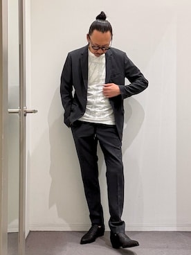 「5351 POUR LES HOMMES（ゴーサンゴーイチプールオム）のアイテム」を使った、@oki   -5351 style-さん（メンズ・178cm）の春コーディネート