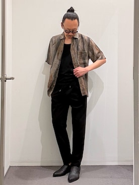 「スキッパーシャツ」｜@oki   -5351 style-さん（メンズ・178cm）の春コーディネート
