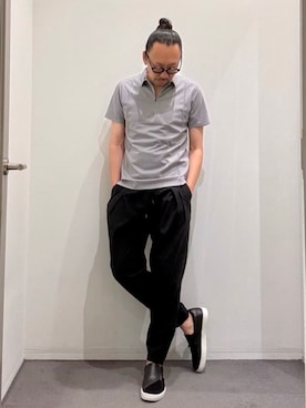 「5351 POUR LES HOMMES（ゴーサンゴーイチプールオム）のアイテム（パンツ）」を使った、@oki   -5351 style-さん（メンズ・178cm）の夏コーディネート