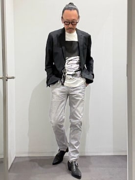 「5351 POUR LES HOMMES（ゴーサンゴーイチプールオム）のアイテム」を使った、@oki   -5351 style-さん（メンズ・178cm）の春コーディネート
