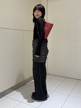 「FREE'S MART（フリーズマート）のアイテム（パンツ）」を使った、mashiroさん（レディース・159cm）の夏コーディネート