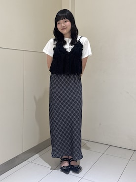 mashiroさん（レディース・159cm）の夏コーディネート