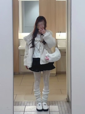 「CRANK（クランク）のアイテム」を使った、n528さん（レディース・150cm）の冬コーディネート