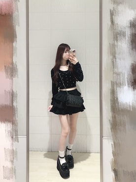 「rienda（リエンダ）のアイテム」を使った、n528さん（レディース・150cm）の冬コーディネート