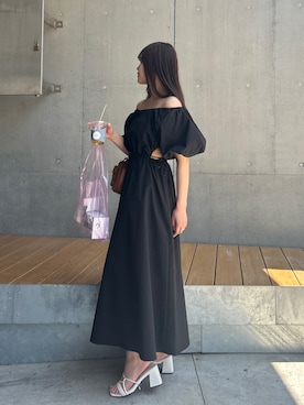 「VANNIE U（ヴァニーユー）のアイテム」を使った、Karinさん（レディース・160cm）の春コーディネート