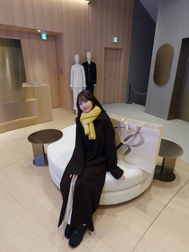 「I_am（アイアム）のアイテム」を使った、9kuhさん（レディース・160cm）の冬コーディネート