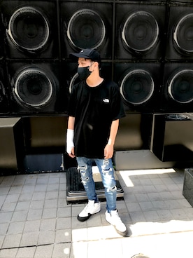 「American Eagle（アメリカンイーグル）のアイテム」を使った、peco1976さん（メンズ・161cm）の冬コーディネート