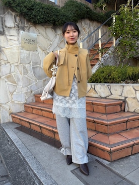 だみちゃん🦥 さん(レディース・153cm)の冬コーディネート