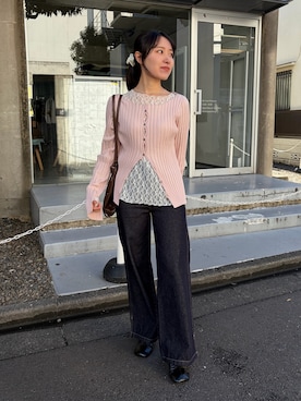 だみちゃん🦥  さん（レディース・153cm）の冬コーディネート