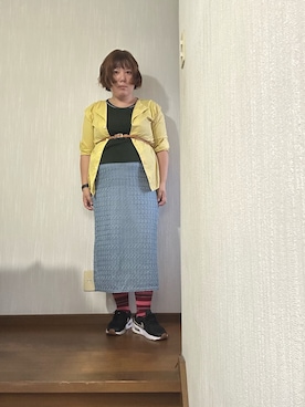 「NIKE（ナイキ）のアイテム（スニーカー、ブラック系）」を使った、tmgaさん（レディース・154cm）の秋コーディネート
