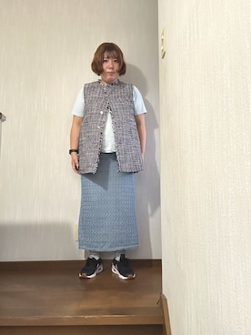 「しまむら（シマムラ）のアイテム」を使った、tmgaさん（レディース・154cm）の秋コーディネート