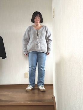 「WEGO（ウィゴー）のアイテム（ジャケット/アウター）」を使った、tmgaさん（レディース・154cm）の秋コーディネート