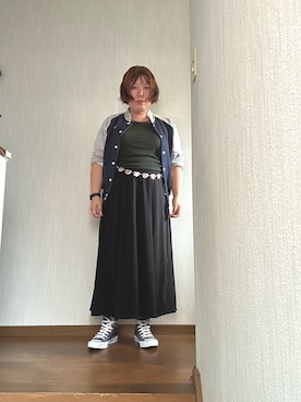 「PLST（プラステ）のアイテム」を使った、tmgaさん（レディース・154cm）の秋コーディネート