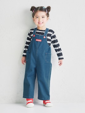 MIKIHOUSE ミキハウス公式さん(キッズ・90cm)の春コーディネート
