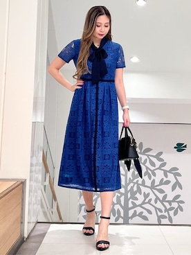 「COUP DE CHANCE（クードシャンス）のアイテム」を使った、エリカさん（レディース・165cm）の春コーディネート