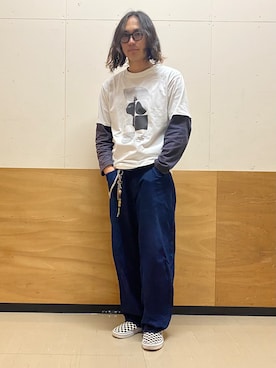 keyさん(メンズ・176cm)の春コーディネート