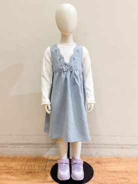 「アイテム（ワンピース/ドレス）」を使った、Takayaさん（メンズ・100cm）の冬コーディネート