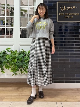 Junさん（レディース・170cm）の冬コーディネート