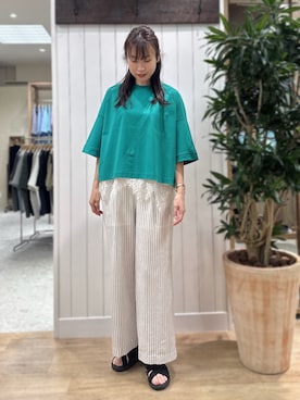 Junさん(レディース・170cm)の夏コーディネート