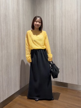 「URBAN RESEARCH DOORS（アーバンリサーチドアーズ）のメッシュサンダル（サンダル、ブラック系）」を使った、ひなのさん（レディース・147cm）の夏コーディネート