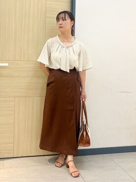 YOさん（レディース・157cm）の夏コーディネート