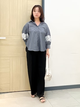「grove（グローブ）のアイテム」を使った、YOさん（レディース・157cm）の秋コーディネート
