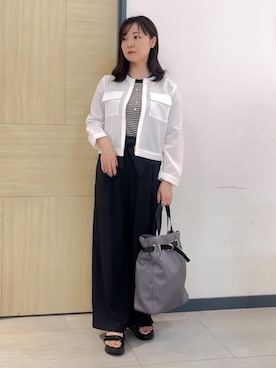 YOさん（レディース・157cm）の夏コーディネート