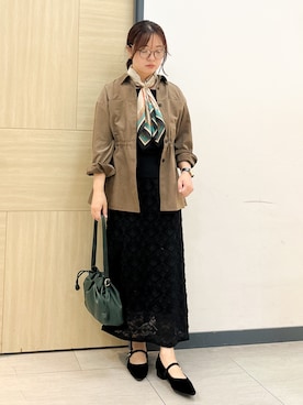 YOさん（レディース・157cm）の秋コーディネート
