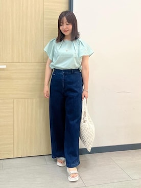 YOさん(レディース・157cm)の夏コーディネート