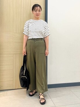 YOさん（レディース・157cm）の夏コーディネート