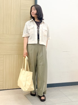YOさん(レディース・157cm)の夏コーディネート
