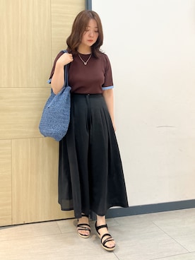 「grove（グローブ）のアイテム」を使った、YOさん（レディース・157cm）の春コーディネート