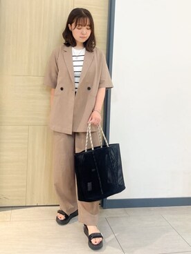 YOさん(レディース・157cm)の夏コーディネート