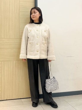 YOさん(レディース・157cm)の冬コーディネート