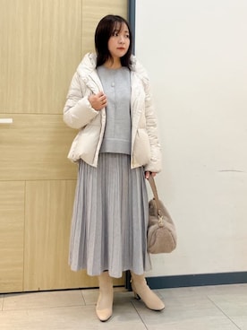 YOさん（レディース・157cm）の冬コーディネート